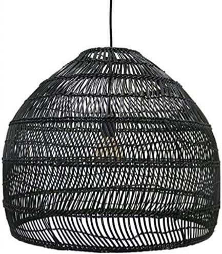 AXWT Chandelier Rattan Bamboo Wicker Pendant Lights Nordic Modern Simple Retro Home Lighting Pend... | Amazon (US)
