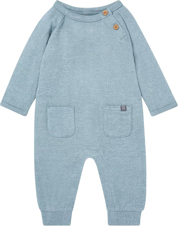 Modern Moments by Gerber Baby Boys Raglan Sleeve & Long Leg Romper | Amazon (US)
