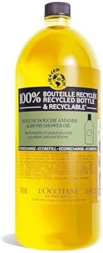 L'OCCITANE Cleansing & Softening Almond Shower Oil, Body Wash & Shaving Base Purifies & Smooths W... | Amazon (US)