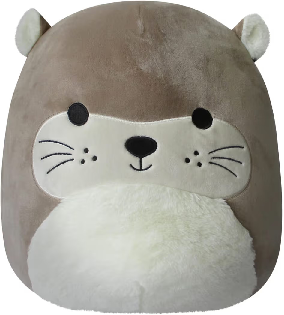 Squishmallows 14-Inch Light Brown Otter with Fuzzy Ears Plush - Add RIE to Your Squad, Ultrasoft ... | Amazon (US)