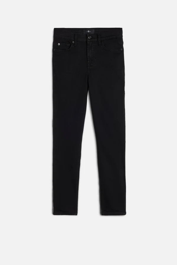 B(air) Ankle Skinny in Rinsed Black | 7 For All Mankind
