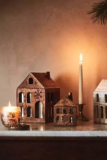 Wooden Humble Home Candle | Anthropologie (US)