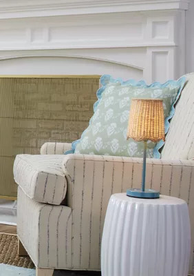 Society Social x Crown & Ivy™ Wavy Wicker Table Lamp | Belk