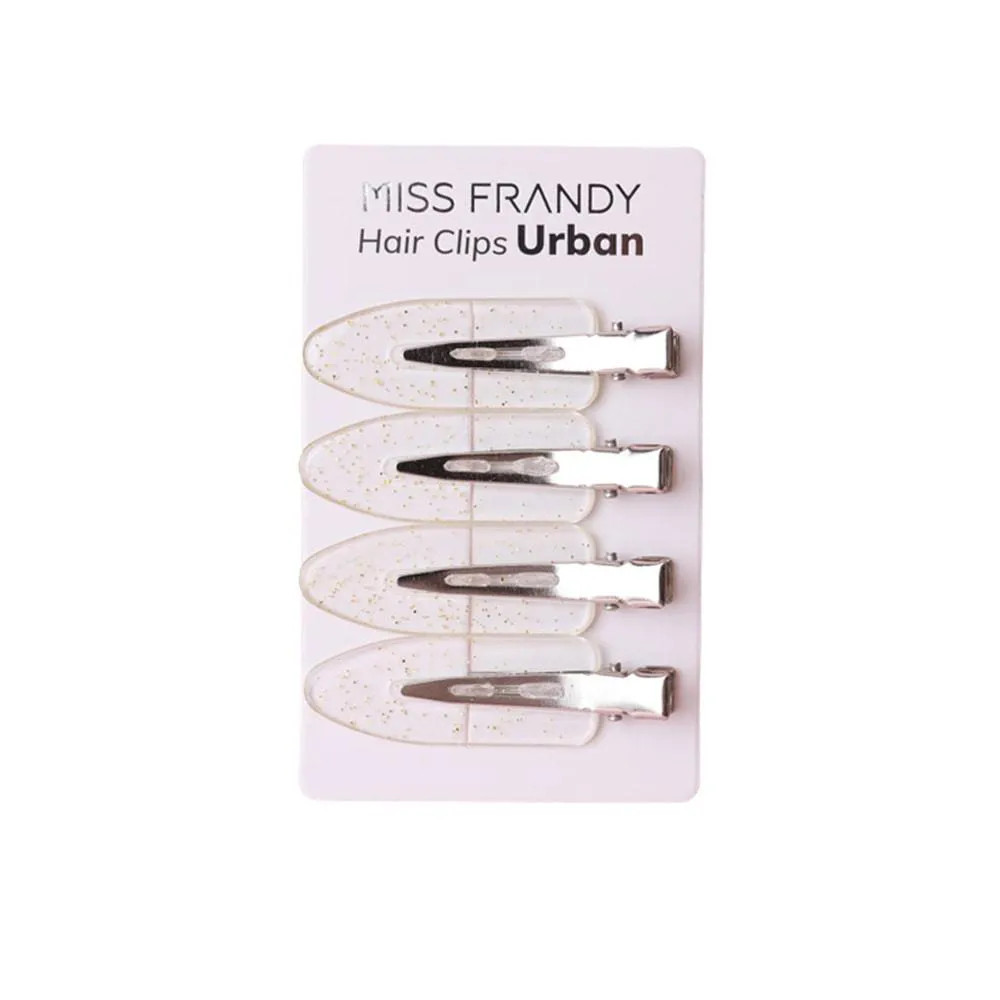 Kit De Presilhas Miss Frandy Linha Urban Branco | DrogaRaia (BR)