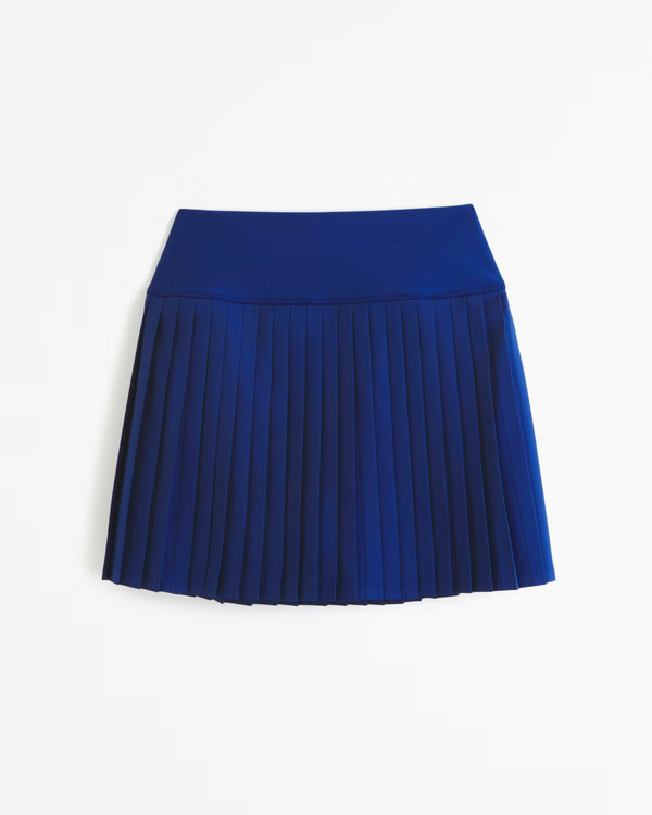 YPB motionTEK Lined Pleated Skirt | Abercrombie & Fitch (US)