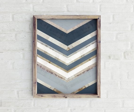 Scandinavian Modern Art Print, Baby Boy Nursery Decor, Boho Nursery Decor, Arrow Wall Art, Geometric | Etsy (US)