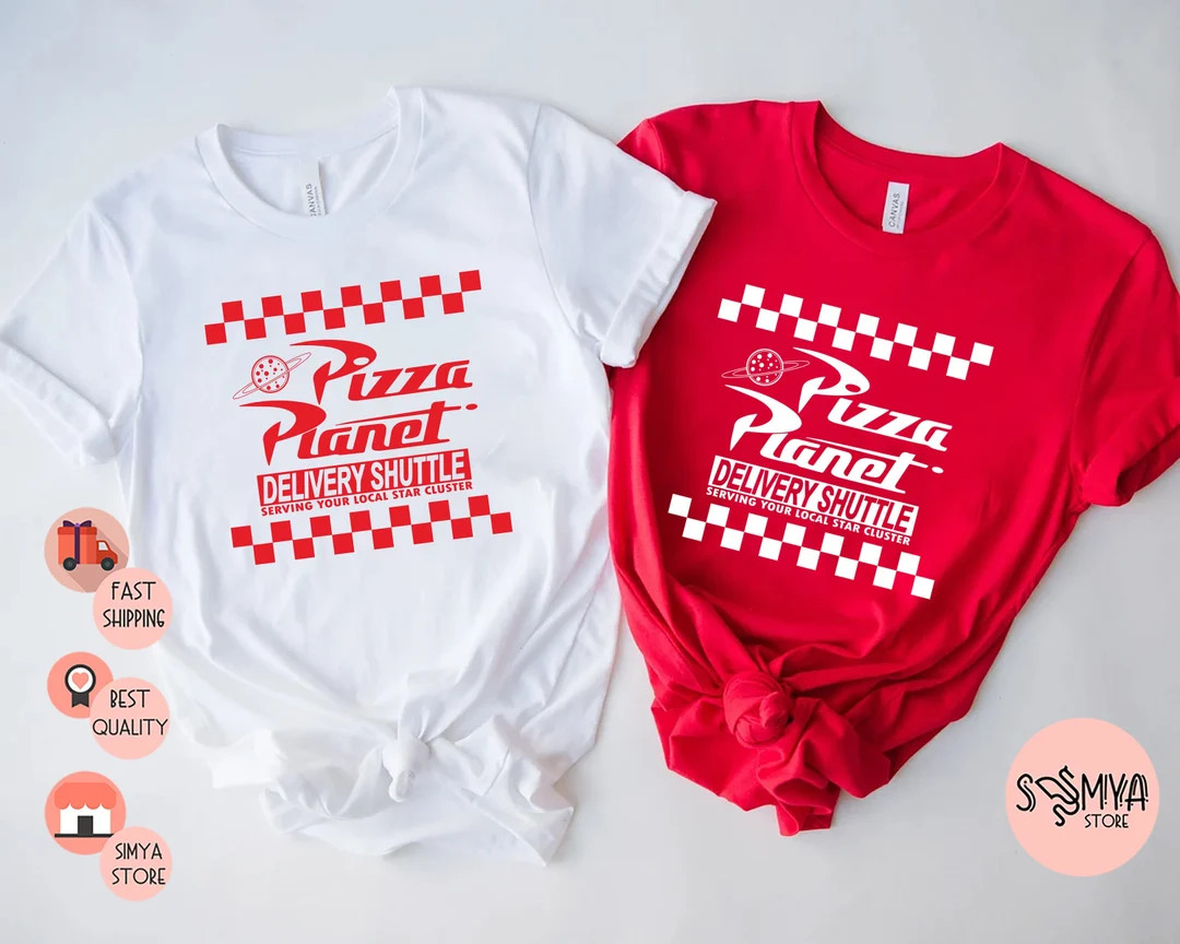 Disney Toy Story Pizza Planet Shirt, Walt Disney World's Hollywood Studios, Disney Pizza Planet S... | Etsy (US)