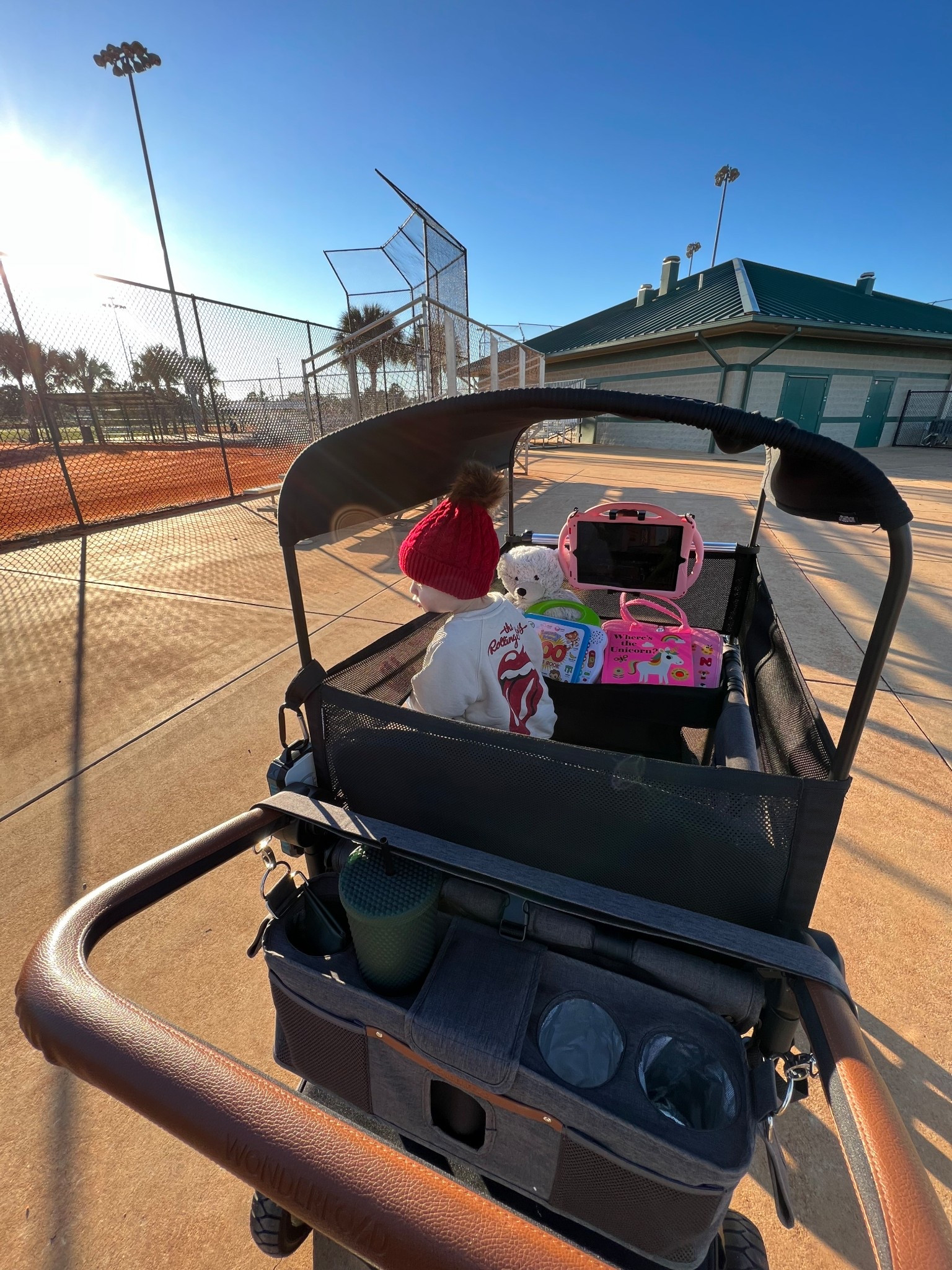 From 1 years old even until now that she’s 4 this wagon has been a stole for us. This is the 4 seater. There are smaller options  

#LTKBaby #LTKKids