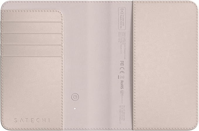 Satechi Passport Holder for Travel with Find My, Passport Cover with 4 Card Holder, Wireless Char... | Amazon (US)