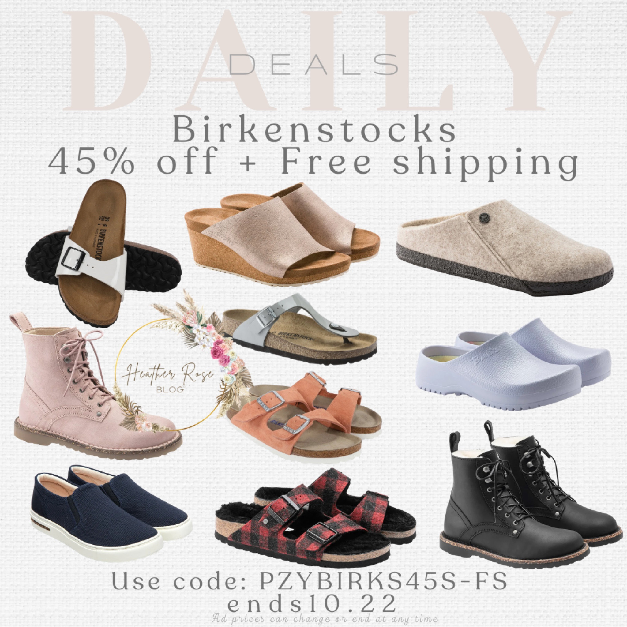 birkenstock free shipping code