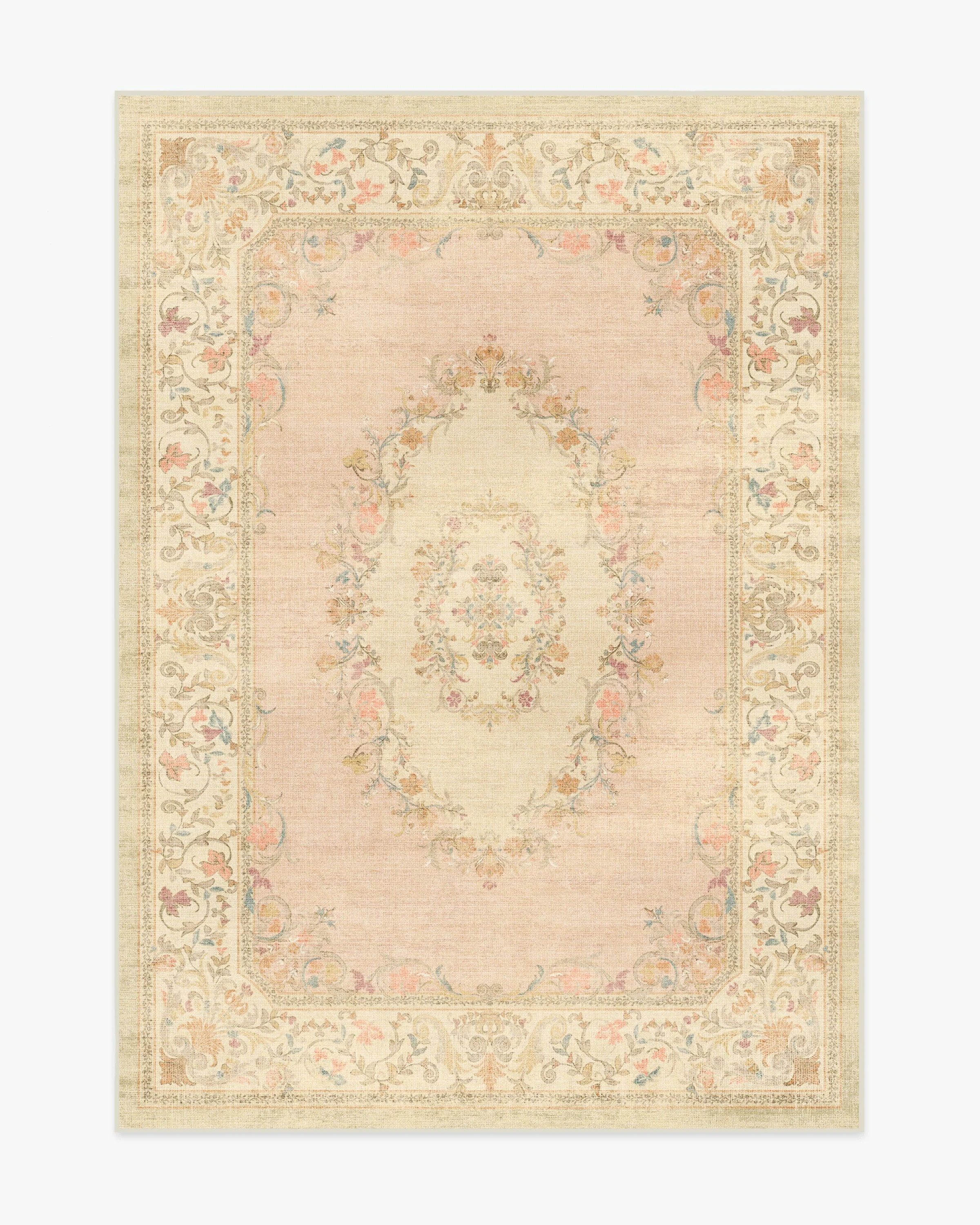 Lady Whistledown Vintage Pink Rug | Ruggable