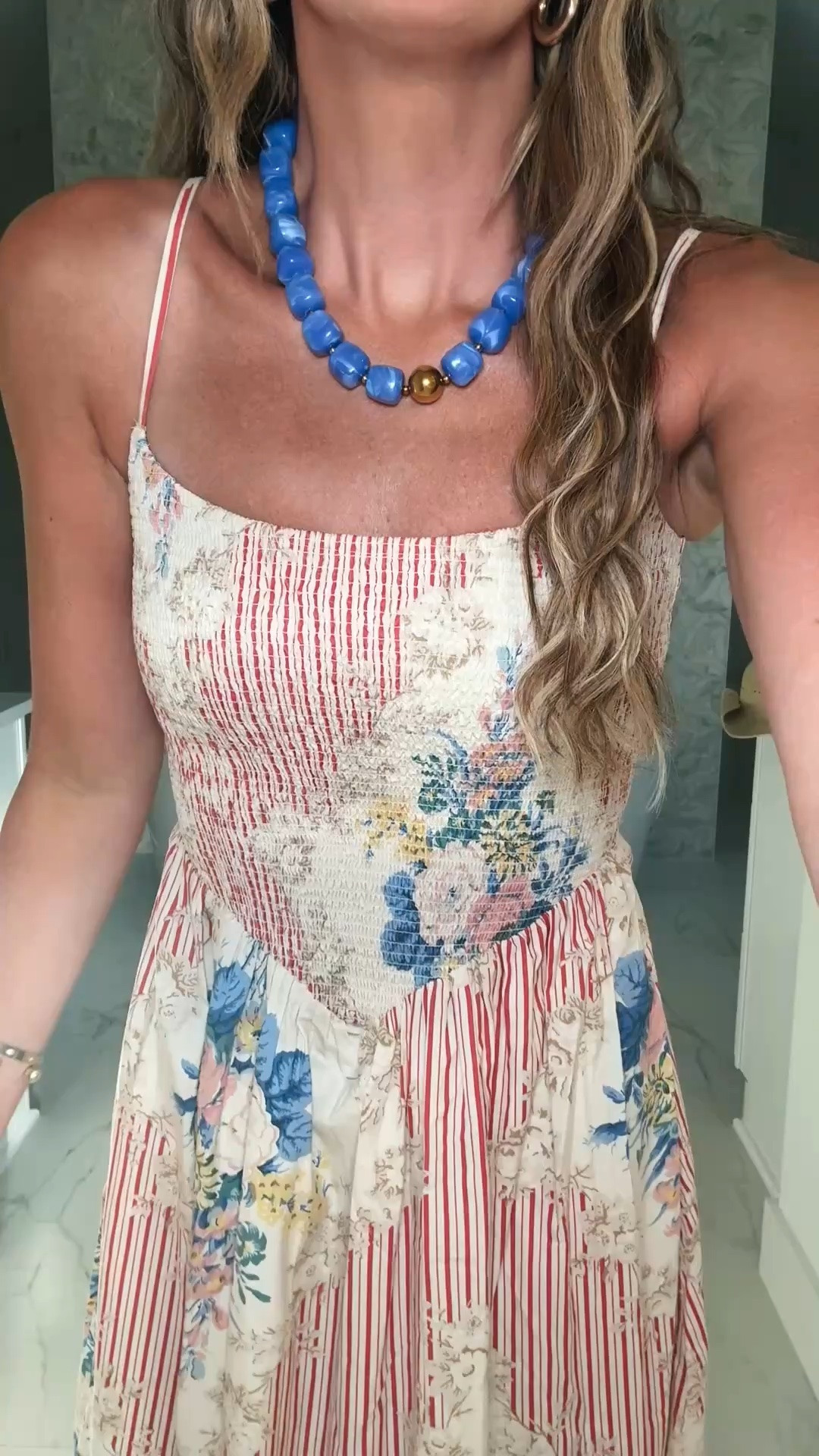 Wearing the cutest @abercrombie dress
To dinner in seaside tonight on vacation!

#LTKootd #LTKgrwm #LTKTravel