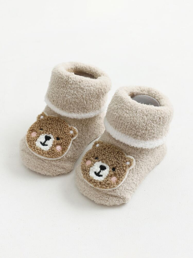 1pair Baby Bear Print Socks | SHEIN