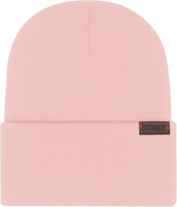 Unisex Beanie for Men Women Knit Cuffed Plain Winter Beanies Hats Skull Cap | Amazon (US)
