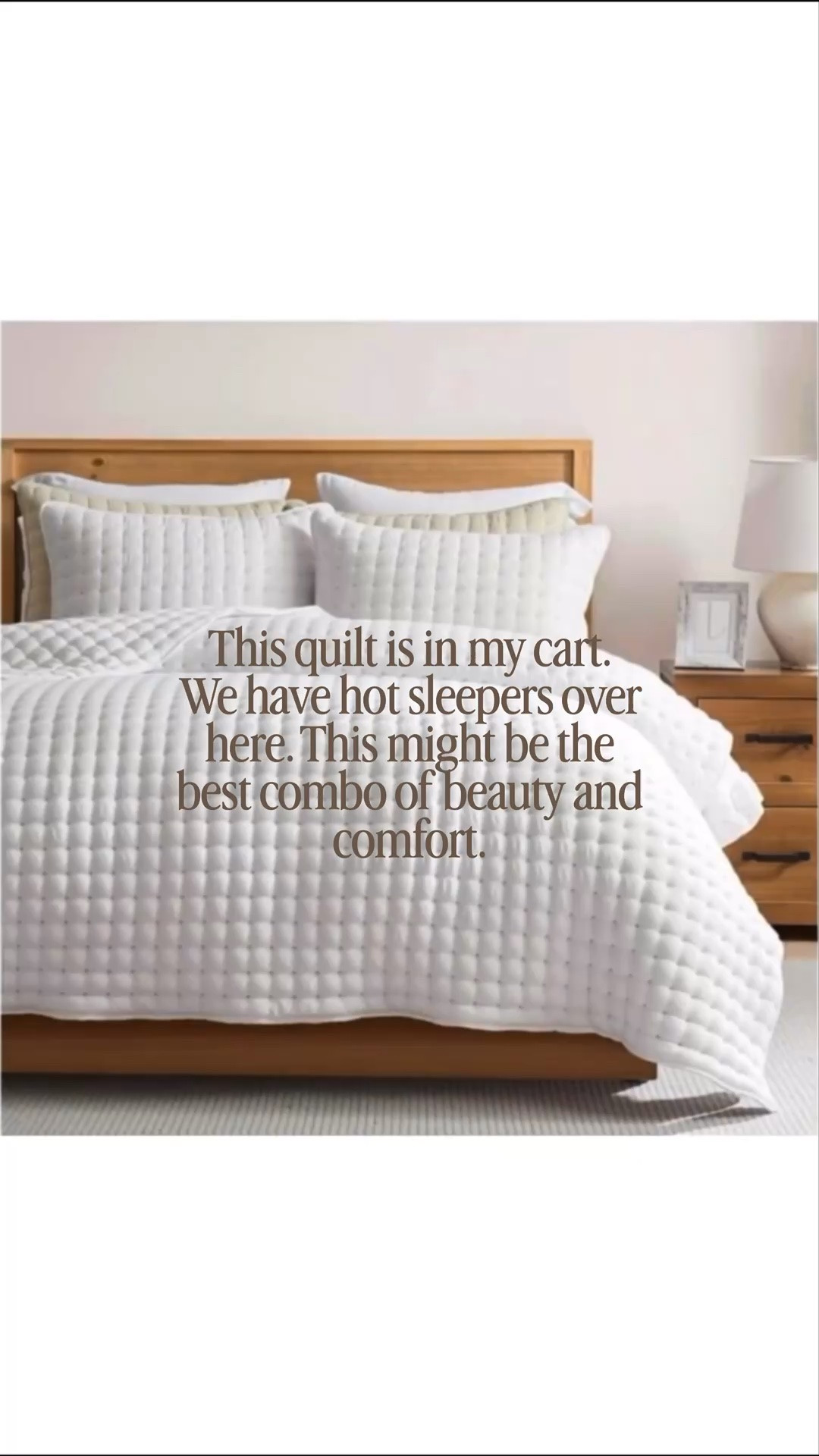 In my cart! Looks like a great pick for hot sleepers.

#LTKHome