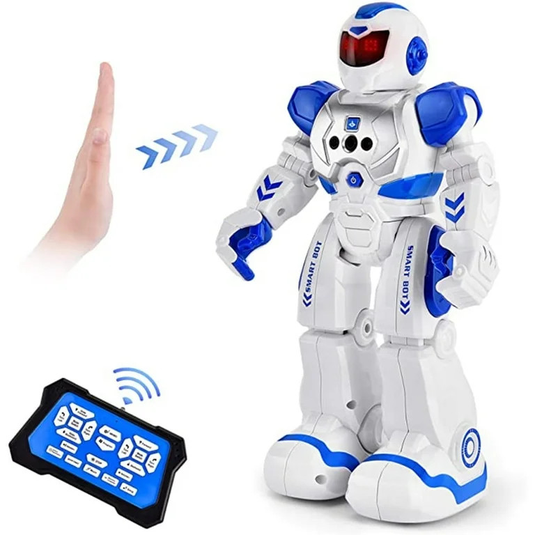 COWIN Remote Control Robot Singing Dancing Programmable with Infrared Gesture Age 3 -8 child Blue | Walmart (US)