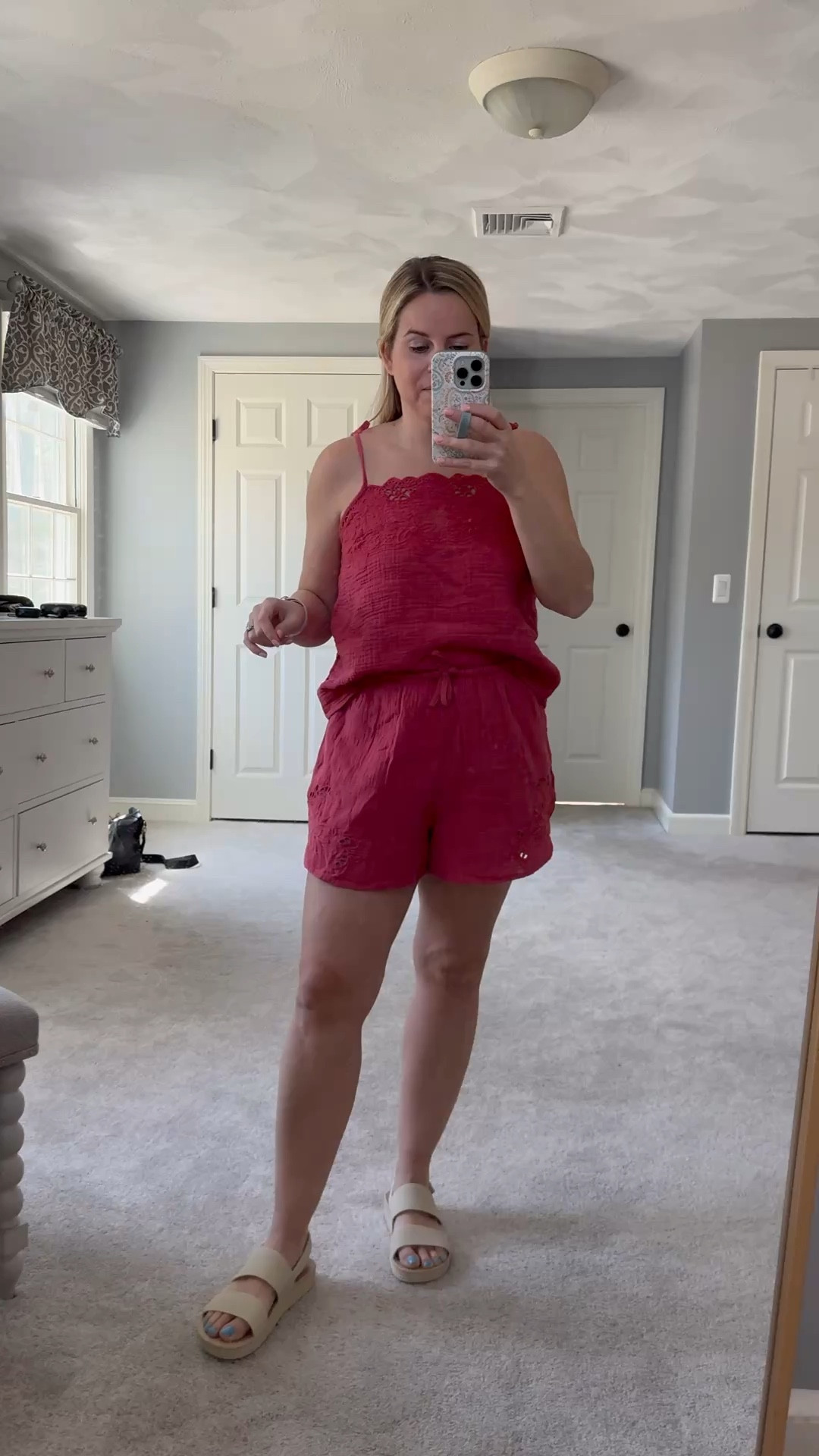 Matching set, vacation outfit, target outfit, gauze set, summer outfit, mom outfit


#LTKSeasonal #LTKmomlife #LTKPetite