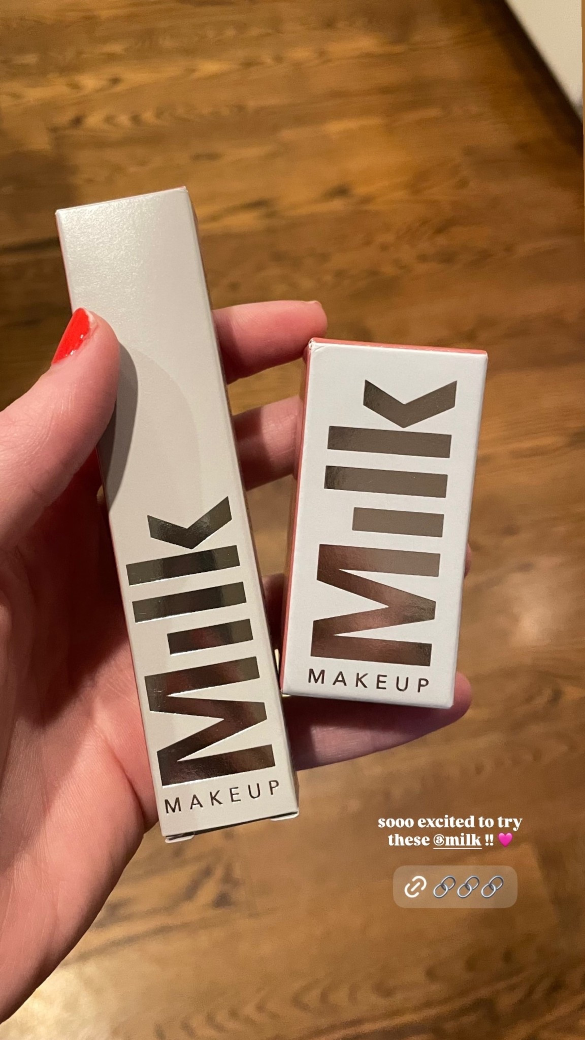 sooo excited to try these @milk @ulta  !! 🩷