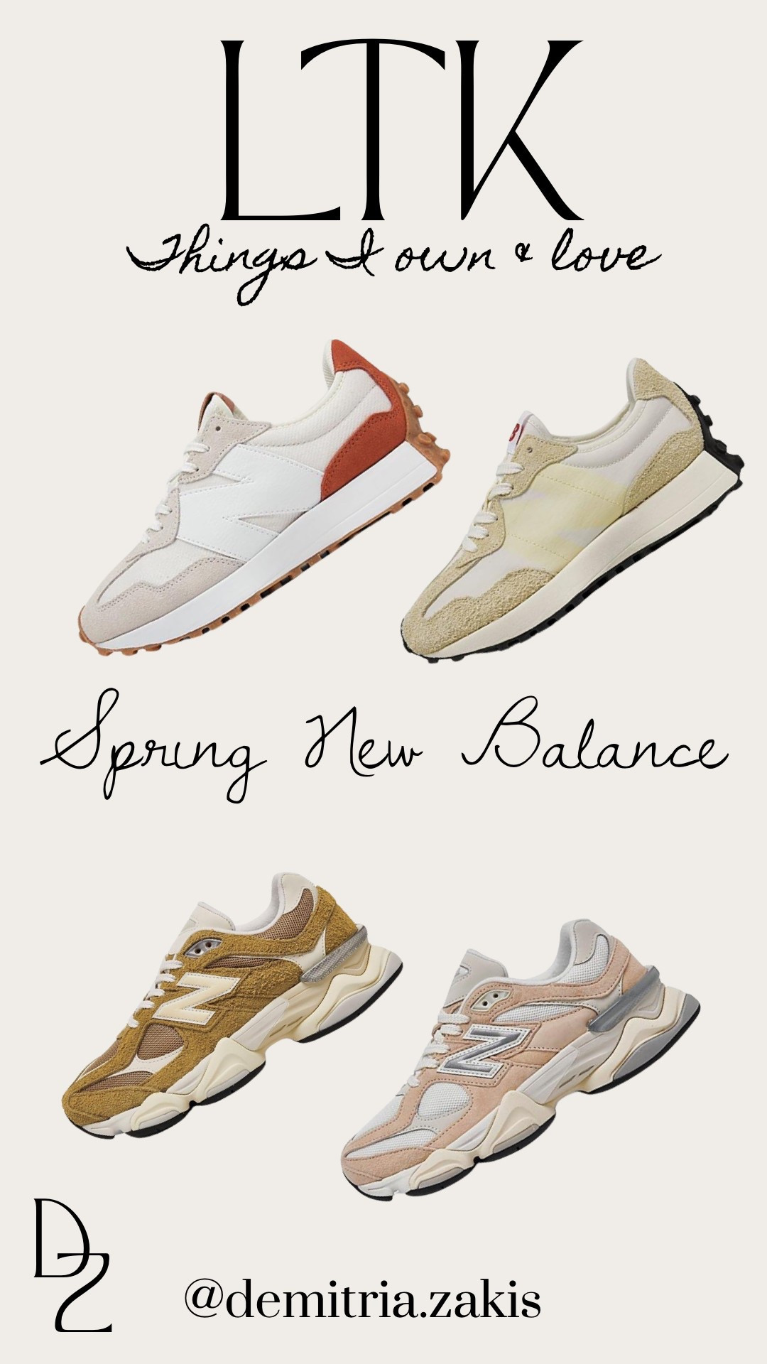 Spring New Balance Sneakers 🌸👟 #newbalance #sneakers

#LTKShoeCrush #LTKFindsUnder100 #LTKActive