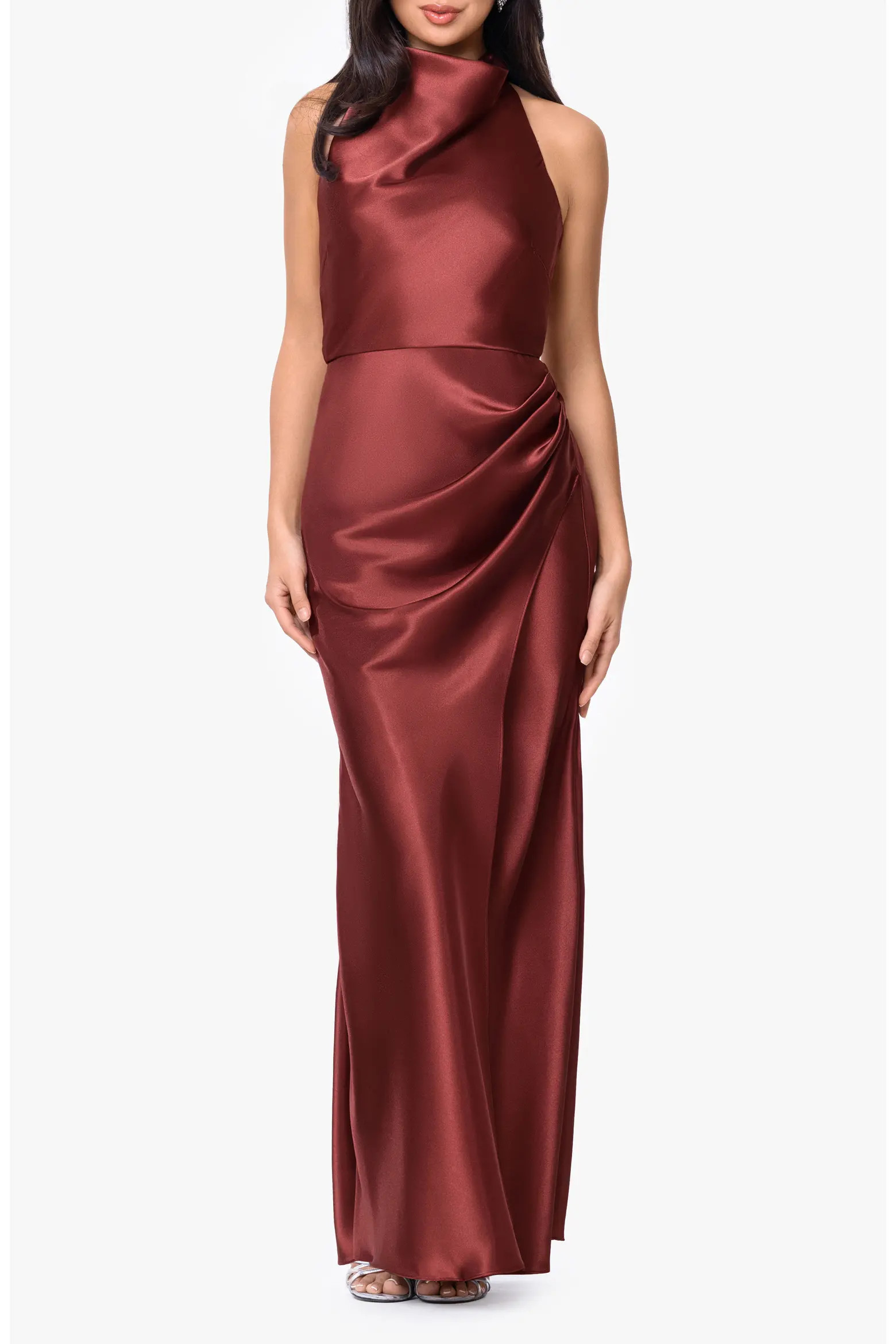 Charmeuse Halter Dress (Women) | Nordstrom | Nordstrom