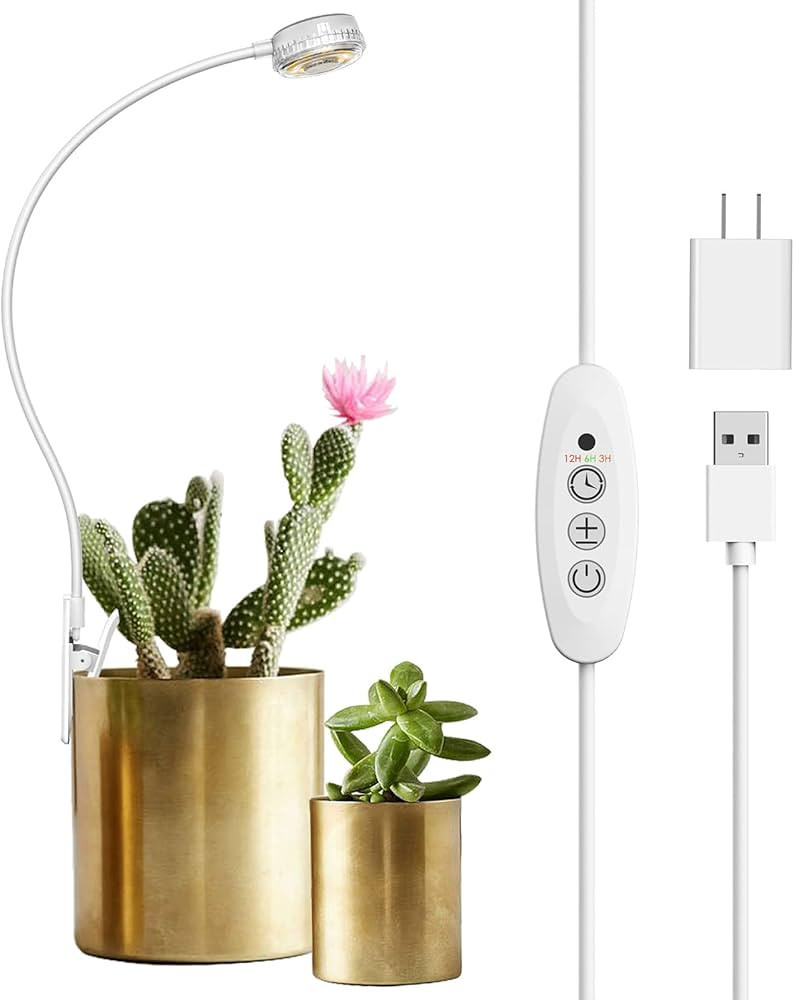SANSI Grow Lights for Indoor Plants, Pot Clip LED Plant Lights for Indoor Growing, Full Spectrum,... | Amazon (US)