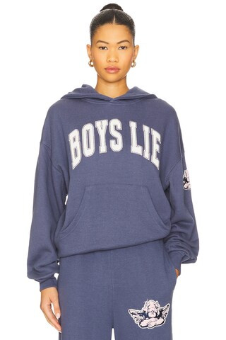 in Too Deep Racer Hoodie in Blue | Revolve Clothing (Global)