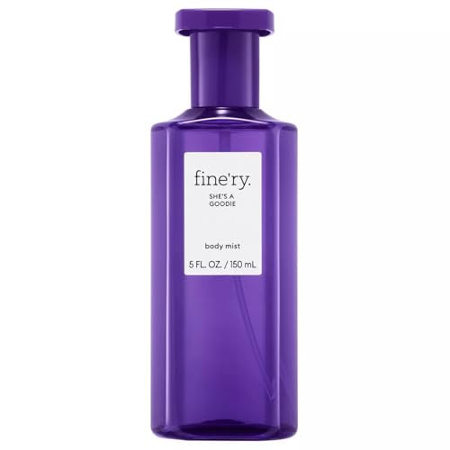 Fine'ry Plum Floral Fragrance - She's a Goodie Hair + Body Fragrance Mist Spray for Women - Long Lasting Fruity Scent - Plum, Gardenia & Tuberose, Cruelty-Free, Body Spray for Girls (5 Fl Oz) | Amazon (US)