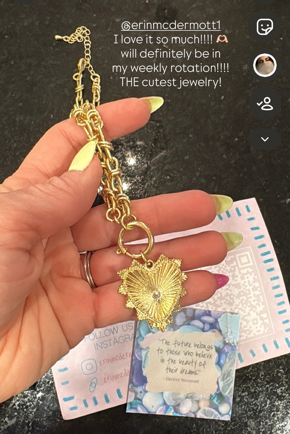 Prettiest necklace!!!
SO good for laying & to jazz up spring + summer outfits. 🫶🏻

Necklace, heart necklace, jewelry, ootd, easy outfit

#LTKmomlife #LTKSaleAlert #LTKootd