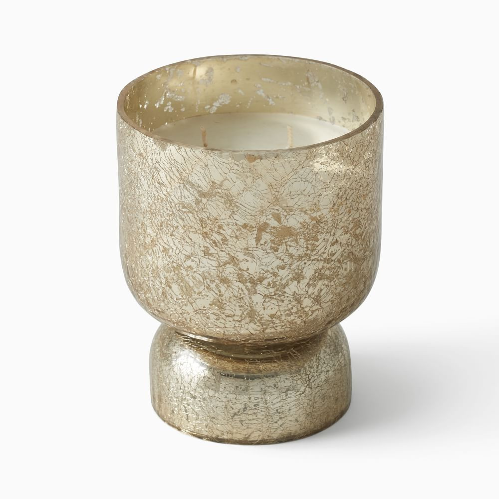 Mercury Pedestal Candle - Pumpkin Seed | West Elm (US)