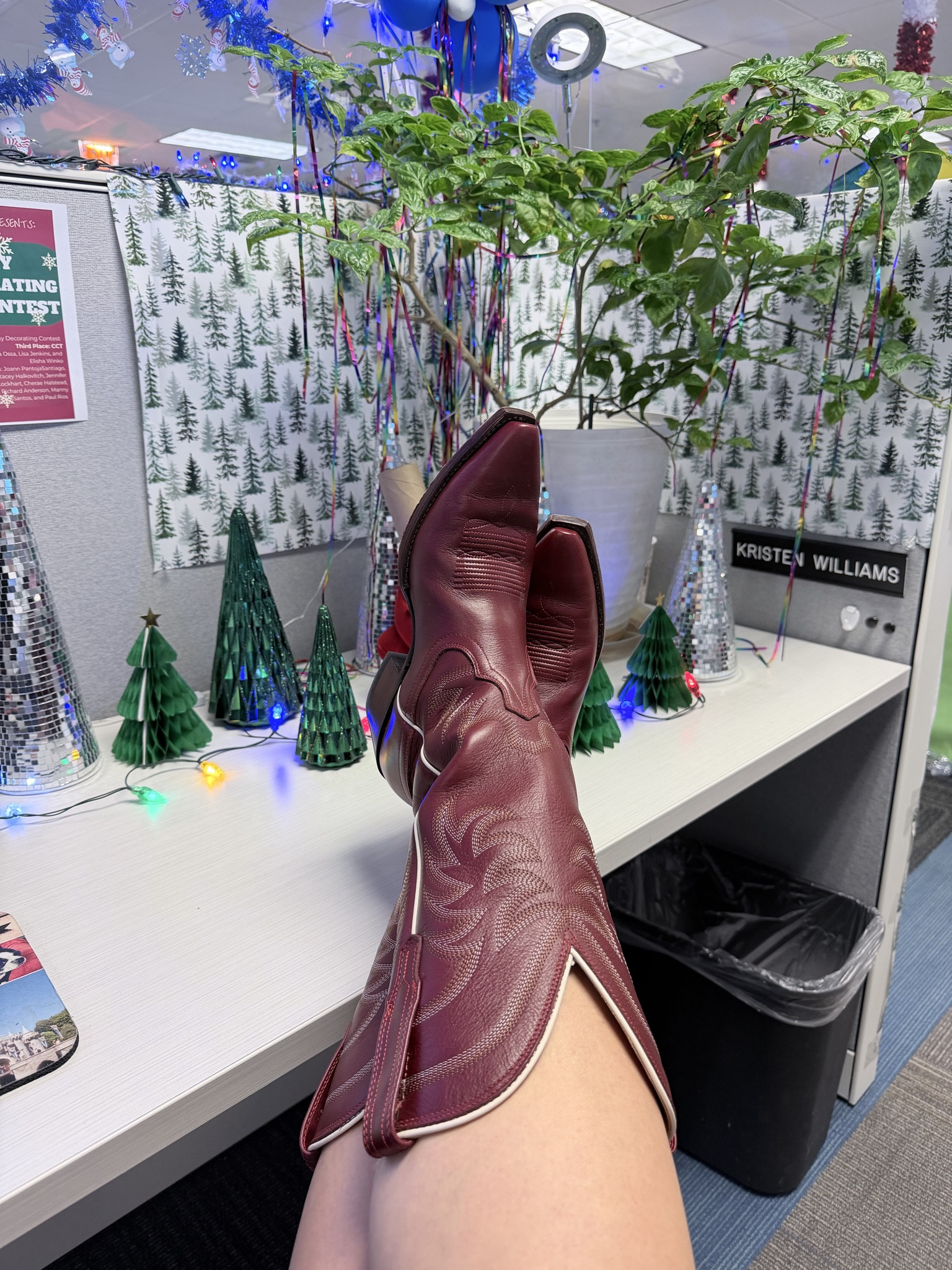 Red boots for the Friday before Christmas! 

#LTKHoliday #LTKGiftGuide #LTKootd