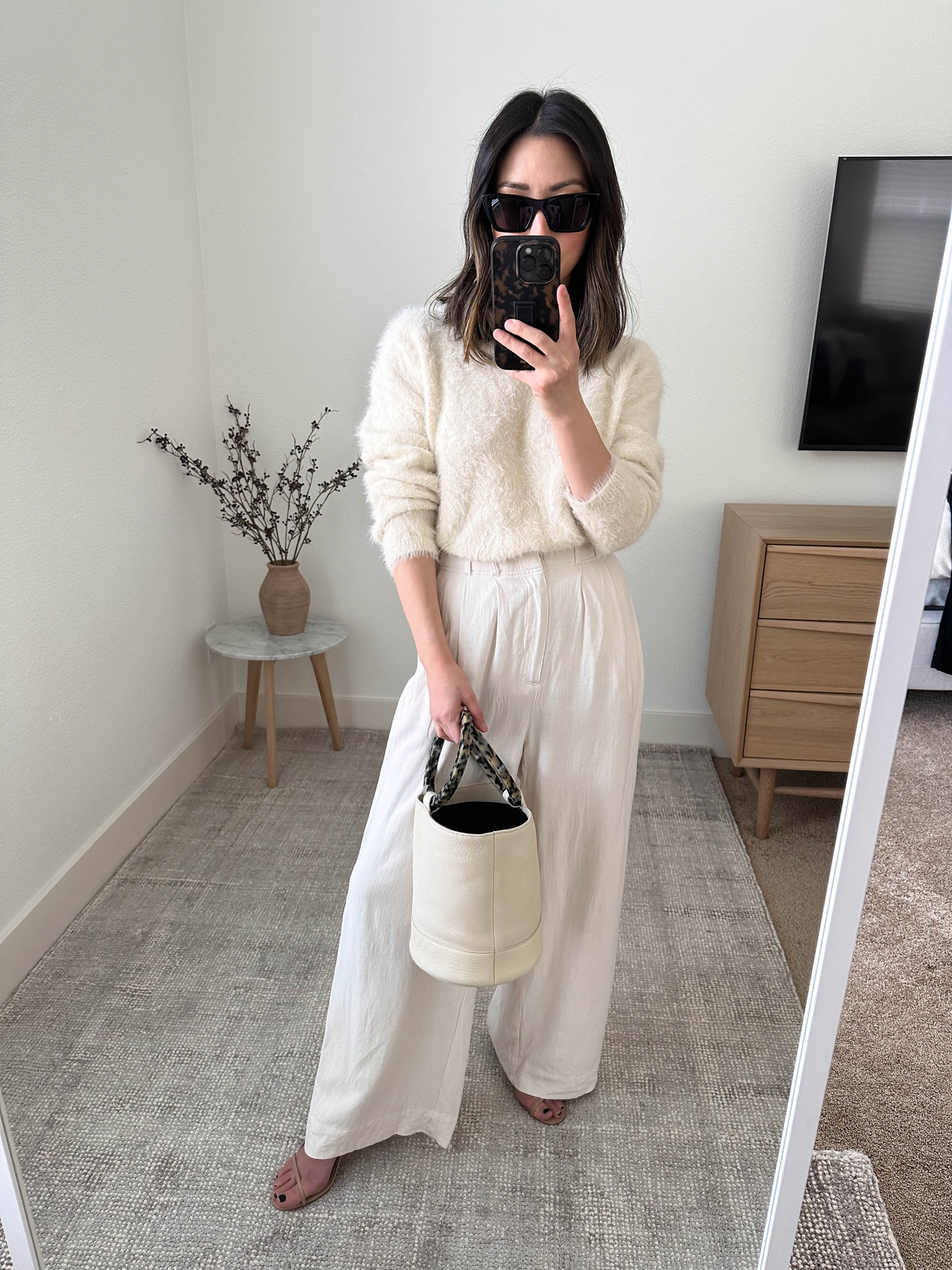 Z Supply Farah Pants. Petite-friendly trousers for spring/summer. Absolutely love these pants. My holy grail pant of the season.

Pants - Z Supply xs Sandstone
Sunglasses - YSL Mica
Sweater - Velvet small
Heels - Tony Bianco 5
Bag - Simon Miller (old)

Petite Style, Neutral outfit, capsule wardrobe, minimal style, street style outfits, Affordable fashion, Spring fashion, Spring outfit,

#LTKshoecrush #LTKstyletip #LTKSeasonal