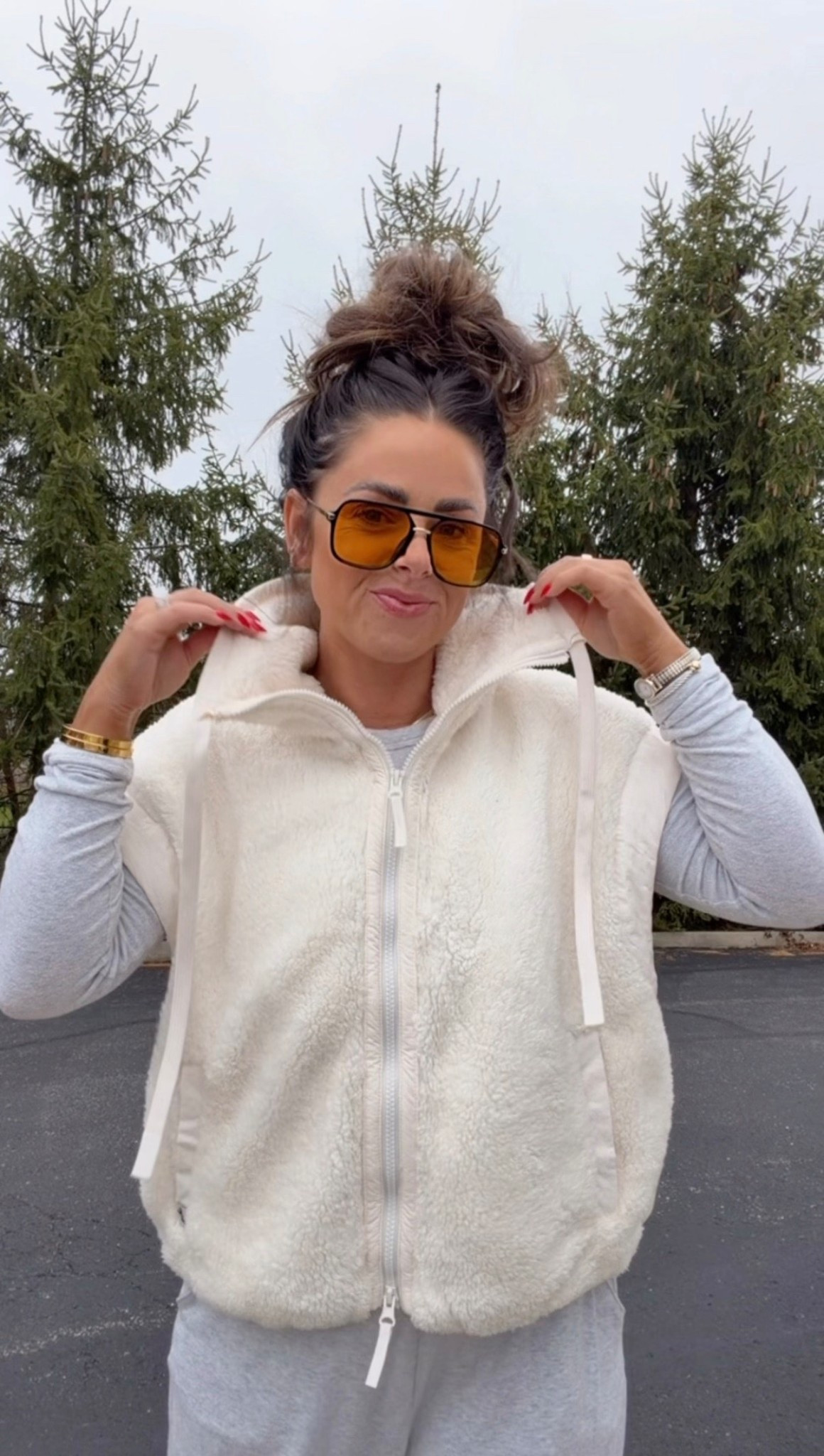 LOVING this Sherpa vest from Target 

#LTKootd #LTKSeasonal #LTKFindsUnder50