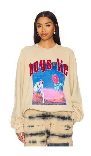 Desert Oasis Terry Natural Kara Sweatshirt in Sand | Revolve Clothing (Global)