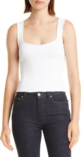 Square Neck Rib Tank Top | Nordstrom