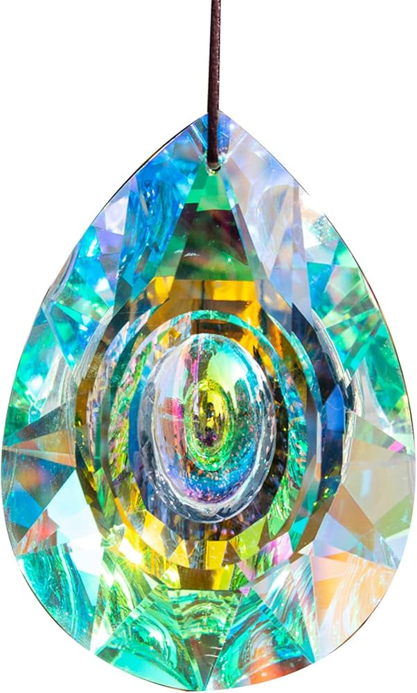 H&D HYALINE & DORA 89mm/3.5in Hanging Chandelier Crystals Prisms for Window Suncatchers Chandelie... | Amazon (US)