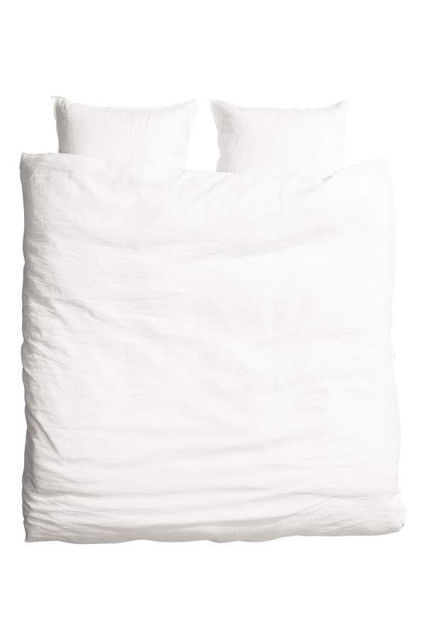 Washed Linen Duvet Cover Set | H&M (US)