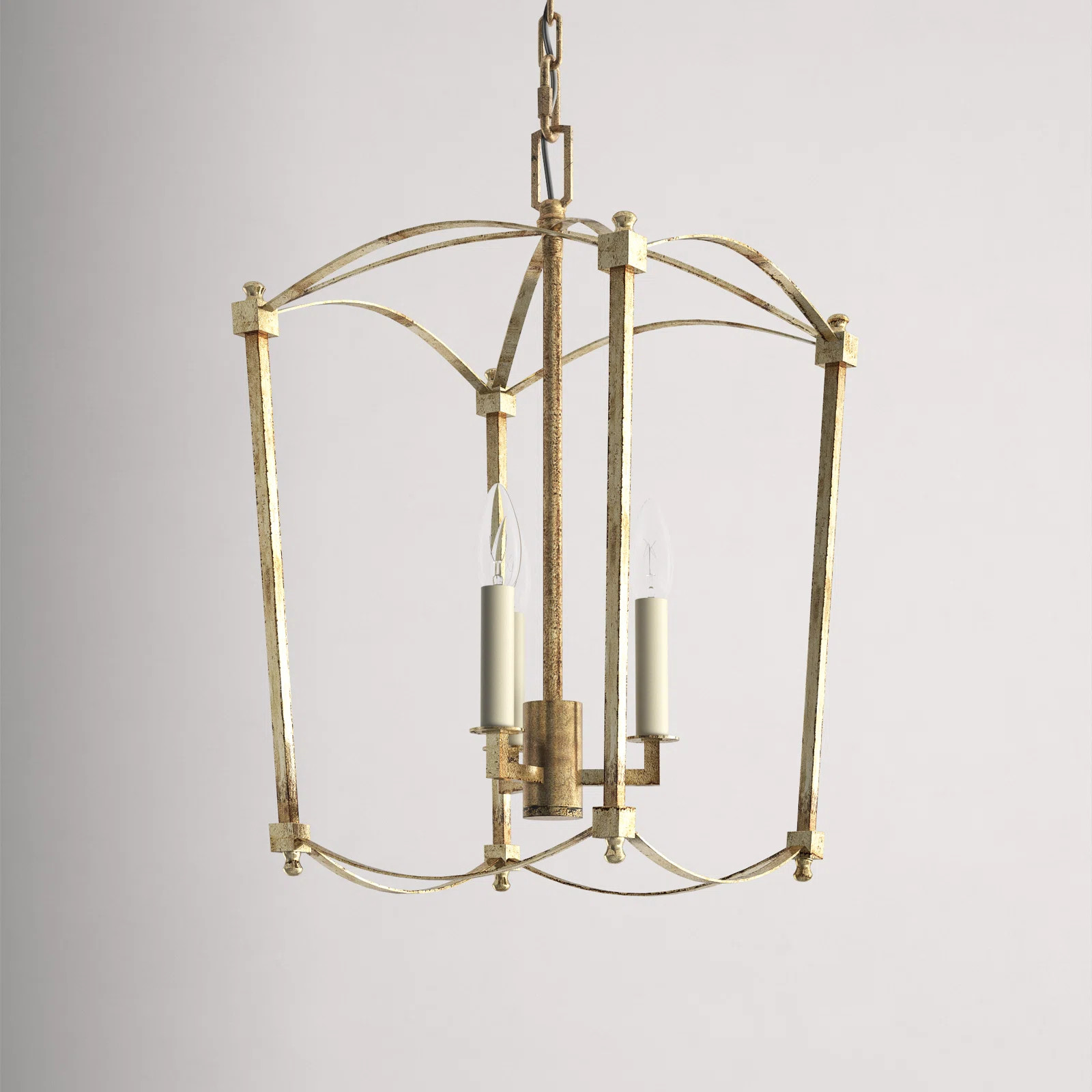 Jonessa Dimmable Lantern Geometric Chandelier | Wayfair Professional