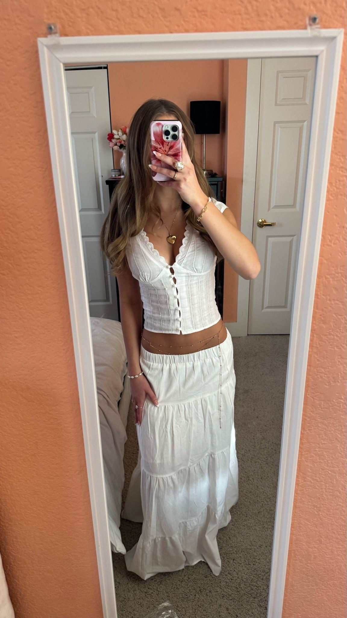cute summer outfit long skirt

#LTKgrwm #LTKootd
