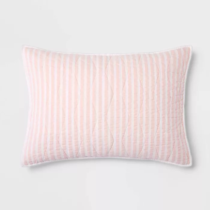 Chambray Stripes Sham - Pillowfort™ | Target