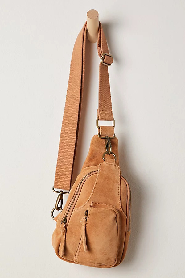 Hudson Suede Sling Bag | Free People (Global - UK&FR Excluded)