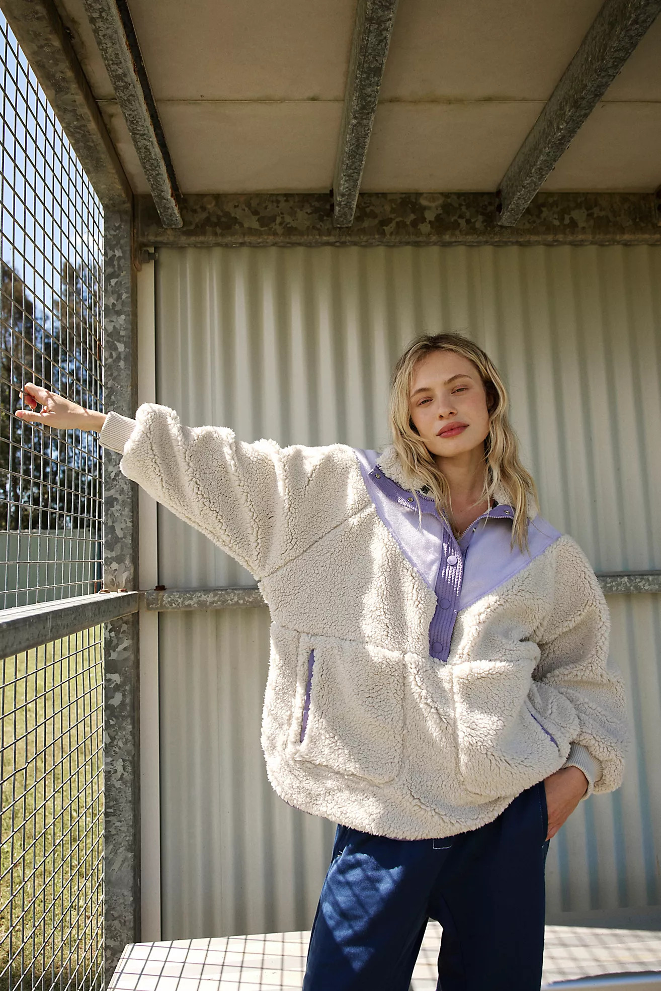 Fall To Rise Fleece Quarter Snap | Free People (Global - UK&FR Excluded)