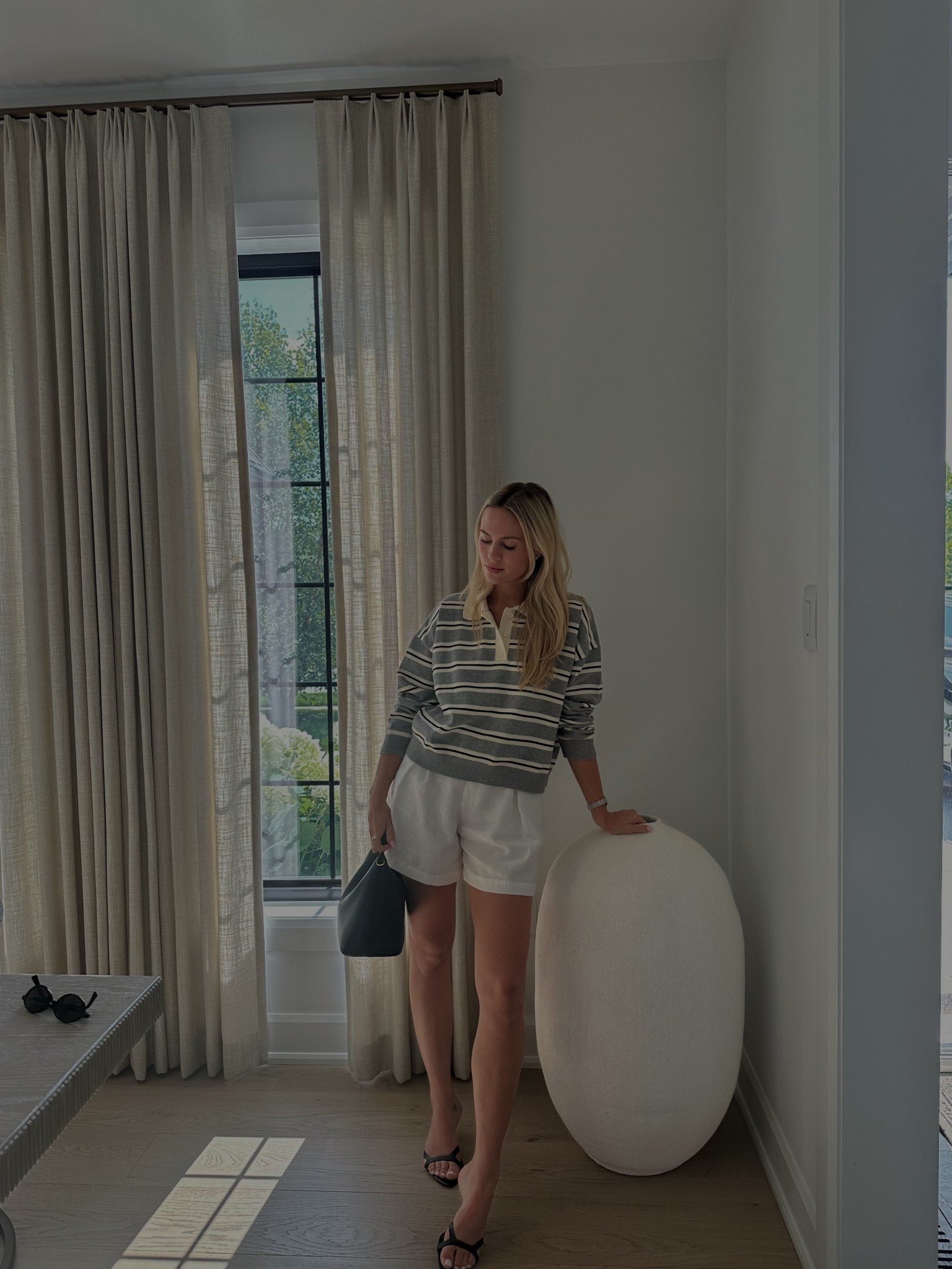 Striped polos on repeat 