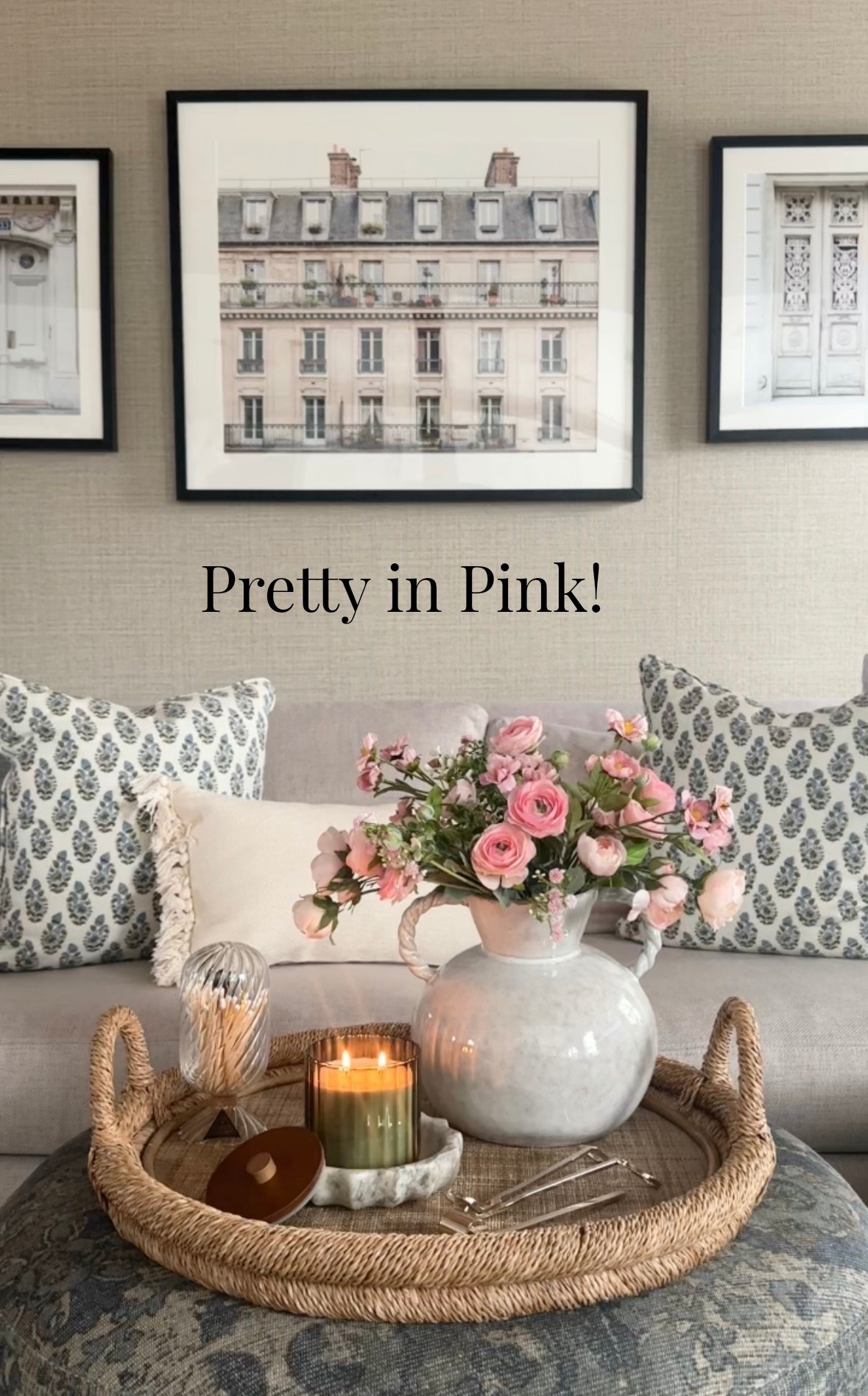 Going into April with some pretty in pink florals, new vase, spring candle, Parisian artwork, sofa, candle accessories! Target, Wayfair, Amazon home, Etsy, Minted, Pottery Barn, Michael’s stores. 

#LTKdayinmylife #LTKSaleAlert #LTKHome