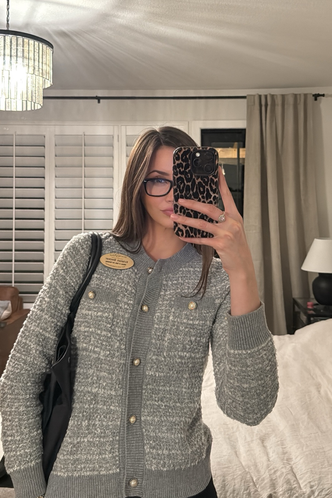 A work staple - this Amazon sweater looks way more expensive than it is and comes in every color! Wearing size M