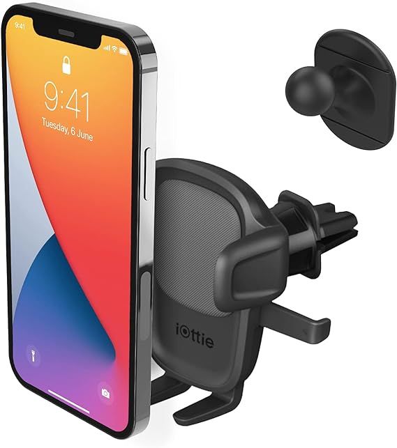 iOttie Easy One Touch 5 Air Vent Universal Car Mount Phone Holder W/Flush Mount for iPhone, Samsu... | Amazon (US)