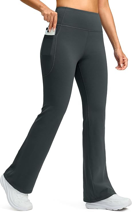 G Gradual Women's Fleece Lined Pants High Waist Winter Thermal Warm Flare Leggings Hiking Yoga Pa... | Amazon (US)