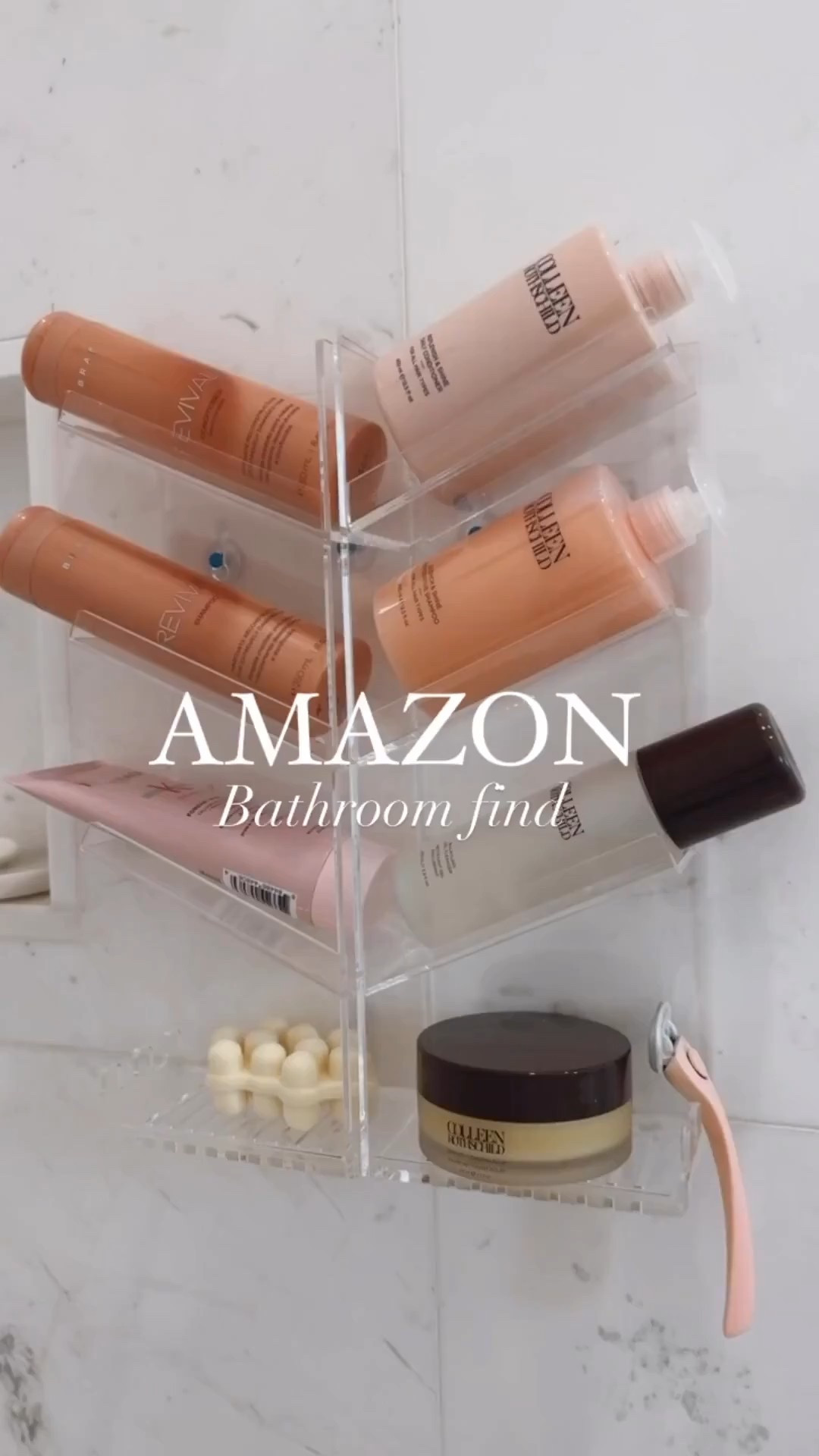Bathroom essentials from Amazon. This acrylic shampoo holder requires no drilling is study, and it looks very sophisticated. Amazon home organization/ shower organizer 



#LTKSeasonal #LTKHome #LTKBeauty