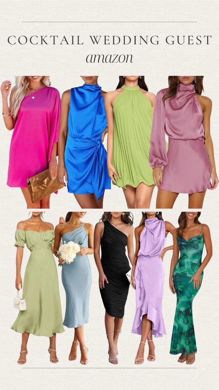 Cocktail wedding guest dresses from Amazon!

Spring | summer | maxi | mini | midi 

#LTKwedding #LTKfindsunder50 #LTKSeasonal