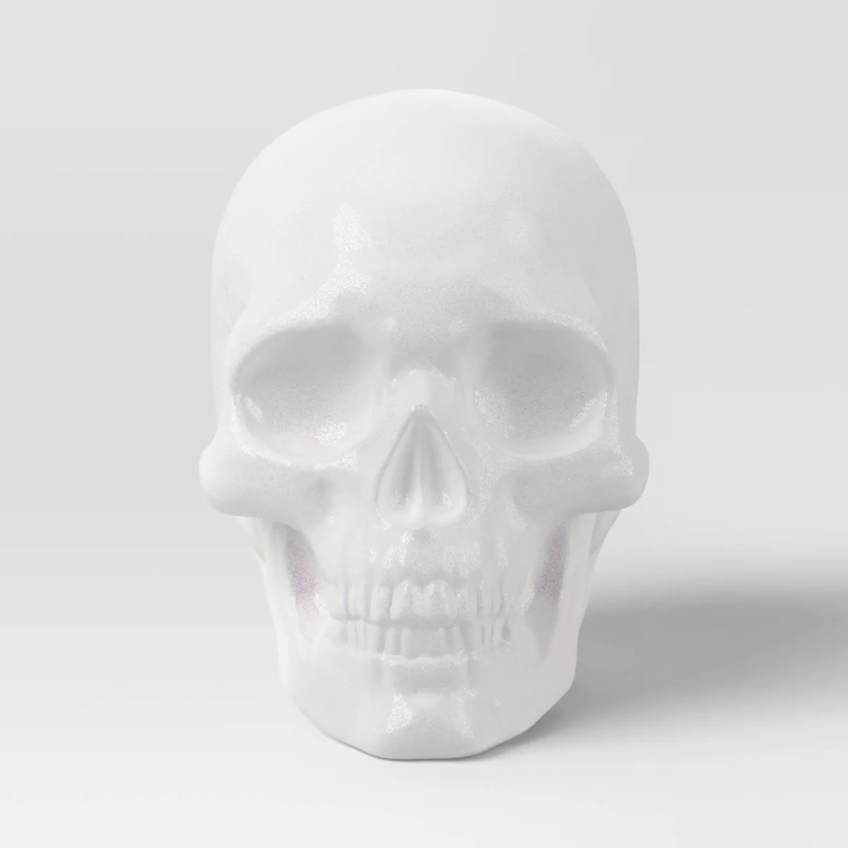 Plastic Iridescence Skull Figurine - Hyde and EEK! Boutique™ White | Target
