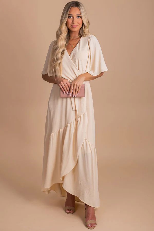 Step It Up Tiered Maxi Dress | Bella Ella Boutique, LLC